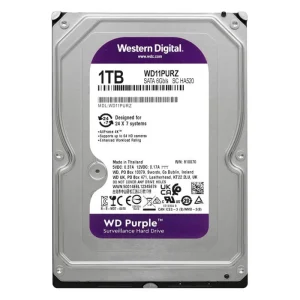 هارد ۳.۵ اینچی ظرفیت ۱ ترابایت بنفش برند western digital مدل wd11purz گارانتی اصلی