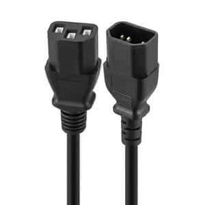 کابل برق بک تو بک C13 به C14 برند DNET به طول 1.5 متر