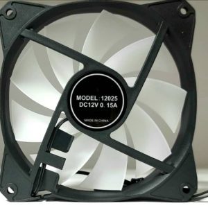 فن 12*12 چراغدار rgb