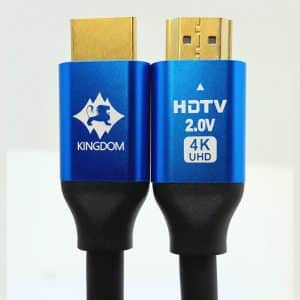کابل اچ دی ام آی 4k ورژن 2 برند KINGDOM به طول 5 متر