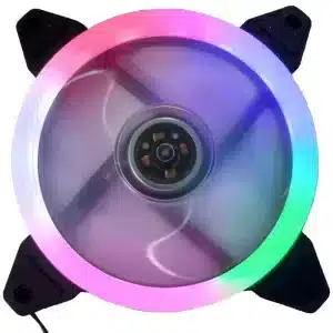 فن خنک کننده کیس RGB سایز 12*12 سانت برند GREAT مدل XBT