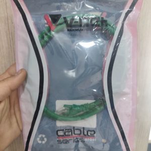 کابل شبکه پچ کورد CAT6 نوع UTP به طول 1 متر برند VNET