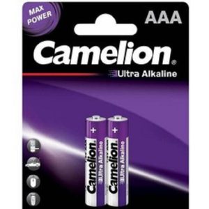 باتری نیم قلمی 2 عددی کملیون ULTRA ALKALINE مدل LR03-BP2UT