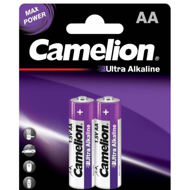 باتری قلمی 2 عددی کملیون ULTRA ALKALINE مدل LR6-BP2UT - Image 2