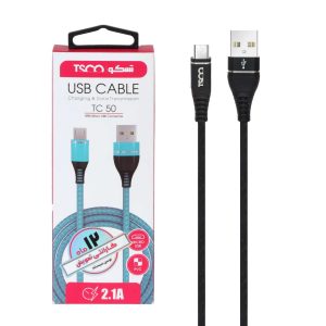 کابل شارژ و دیتا MICRO USB تسکو مدل TC50