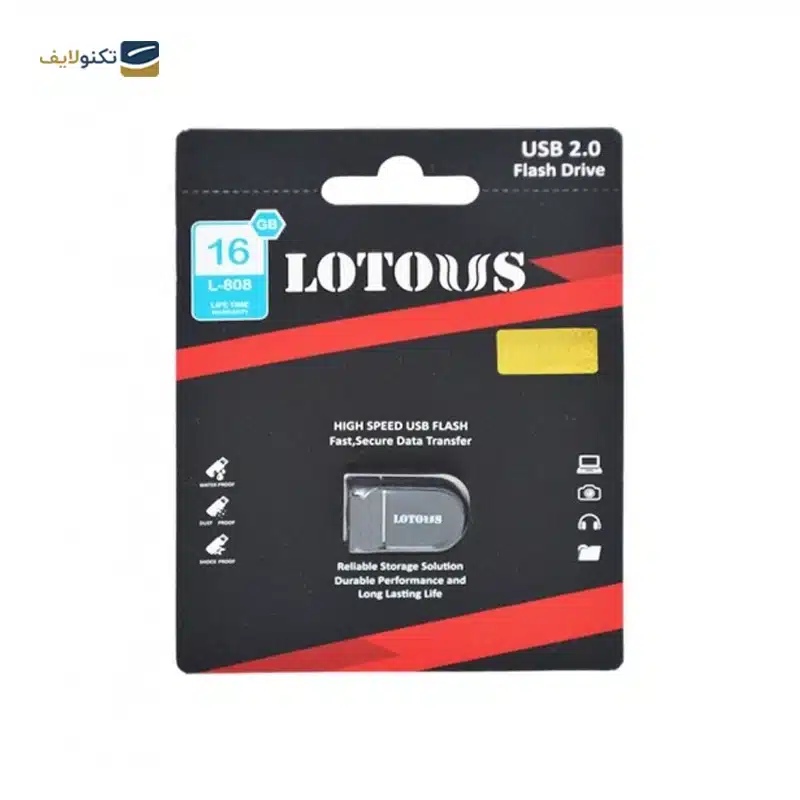 فلش مموری 16 گیگ LOTOUS مدل L808 - Image 2