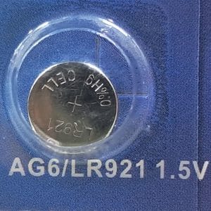 باتری سکه ای آلکالین تکی مدل AG6 برند VERITY