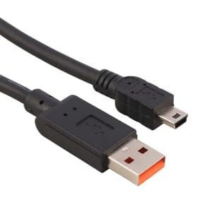 کابل تبدیل USB به MINI USB ذوزنقه ای برند VASEL به طول 1.5 متر