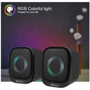 اسپیکر رومیزی RGB دو تکه KISONLI مدل X3