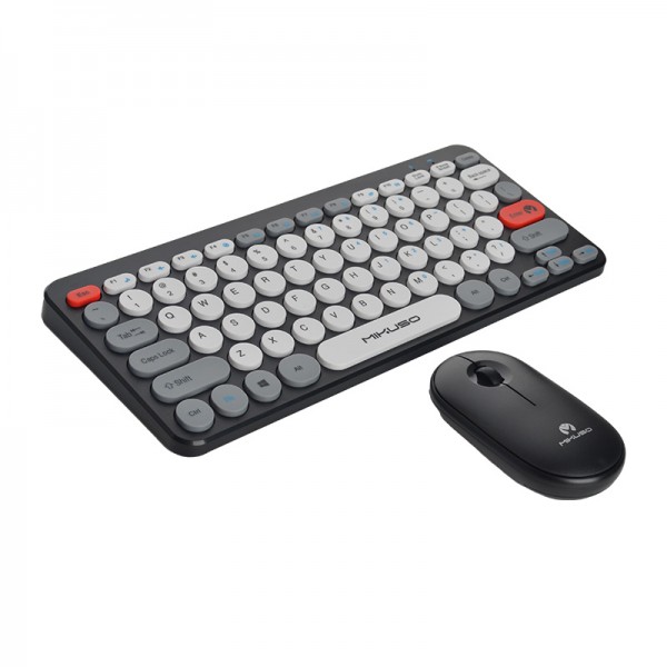صفحه کلید و موس بی سیم برند MIKUSO مدل KB-C027