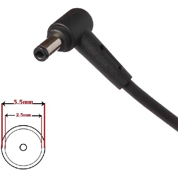 شارژر لپ تاپ ایسوس 19 ولت 6.32 آمپر سوکت 3.0*4.5 اورجینال - Image 4