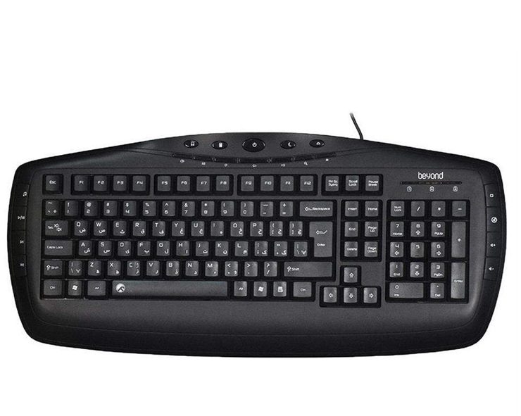 صفحه کلید سیم دار بیاند مدل BK-6161