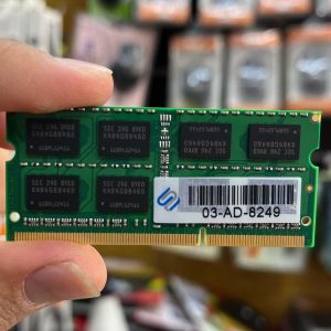 رم لپ تاپ DDR3 - PC3L ظرفیت 8 گیگابایت فرکانس 12800 برند سامسونگ