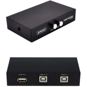 سوییچ 1 به 2 دستی یو اس بی BAYBEL مدل S-39