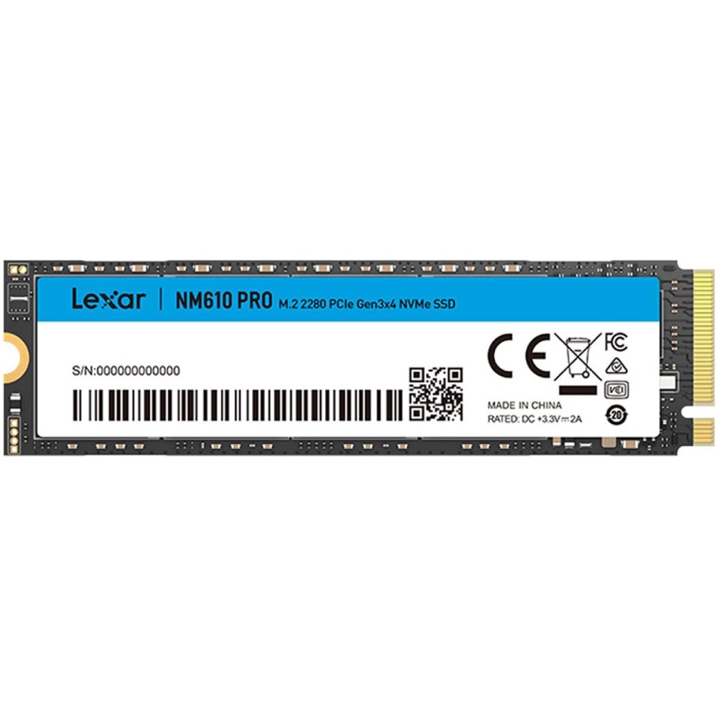 هارد ssd اینترنال M.2 ظرفیت 500 گیگ LEXAR مدل NM610 PRO
