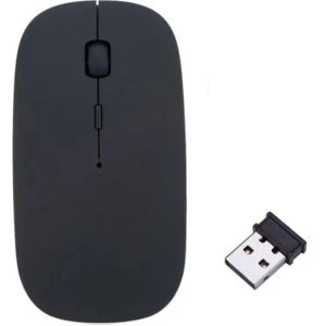 موس بی سیم طرح APPLE مدل A100 مشکی