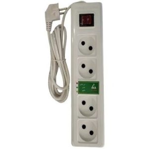 سه راهی کلیددار 4 خانه با کابل 4.8 متر برند دنا مدل تسلا