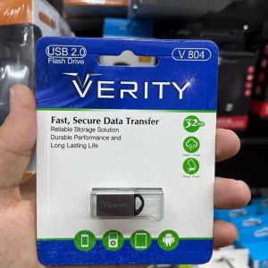 فلش مموری VERITY مدل V 804 ظرفیت 32 گیگابایت USB 2.0