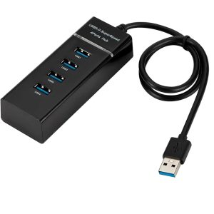 هاب 4 پورت یو اس بی 3 با کابل 1.2 متری