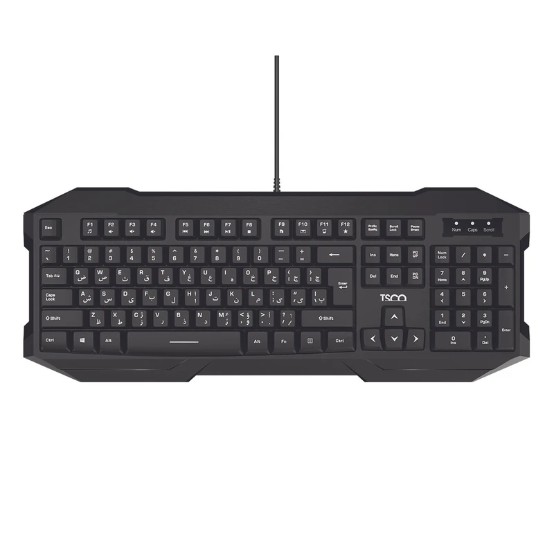 صفحه کلید سیم دار تسکو مدل TK 8041