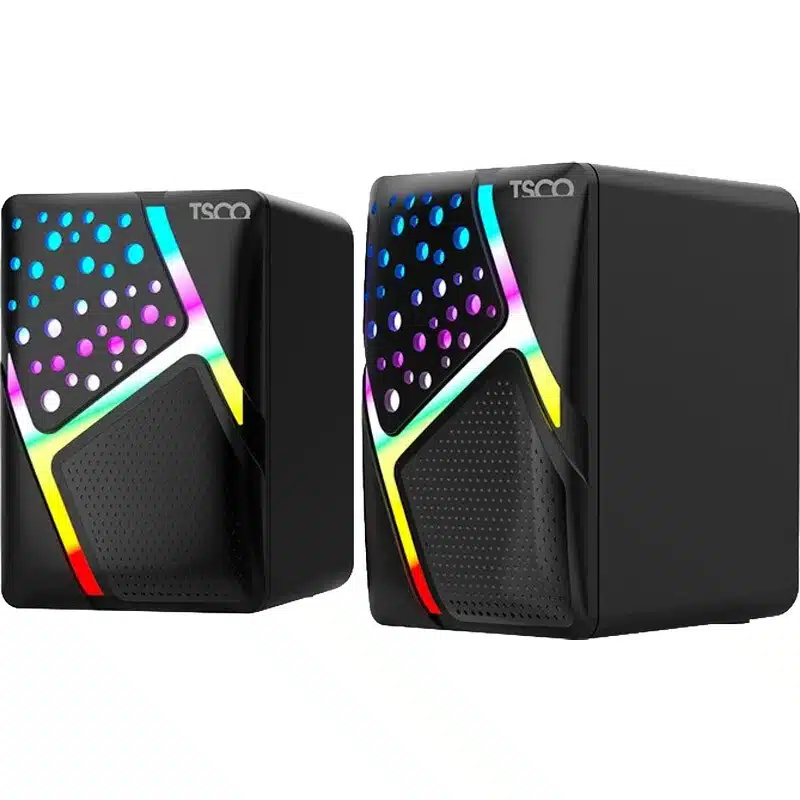 اسپیکر رومیزی دو تکه RGB تسکو مدل TS2051
