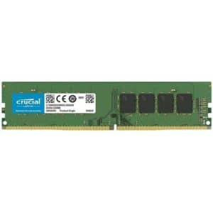 رم کامپیوتر DDR4 ظرفیت 4 گیگابایت فرکانس 2666 برند CRUCIAL