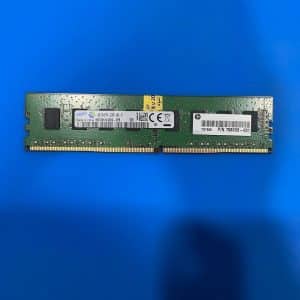 رم کامپیوتر استوک DDR4 ظرفیت 4 گیگابایت فرکانس 2133 برند SAMSUNG